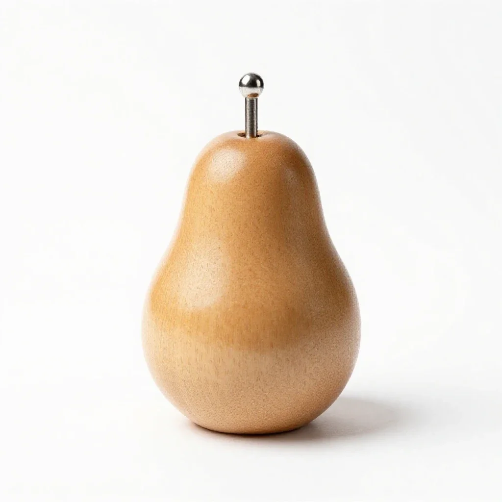 Peg top isolated on a white background