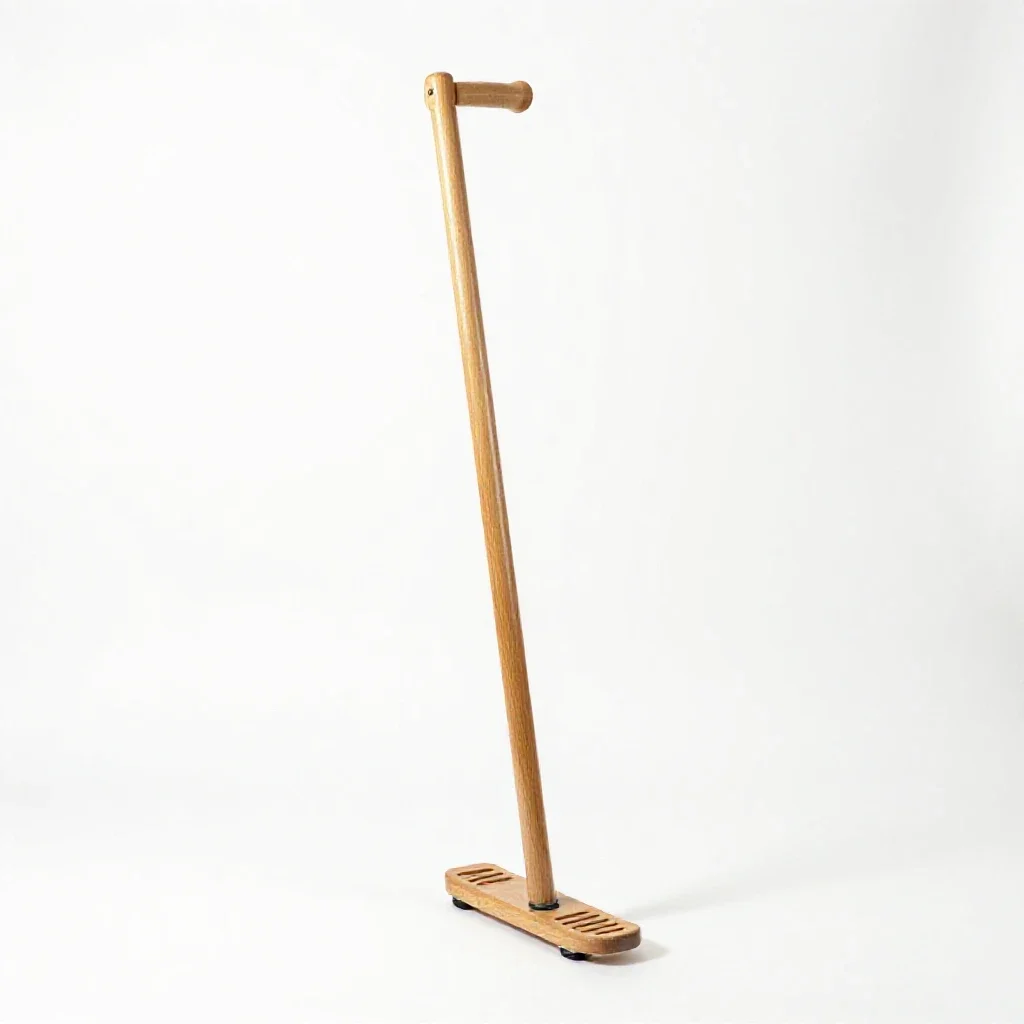 Pogo stick isolated on a white background