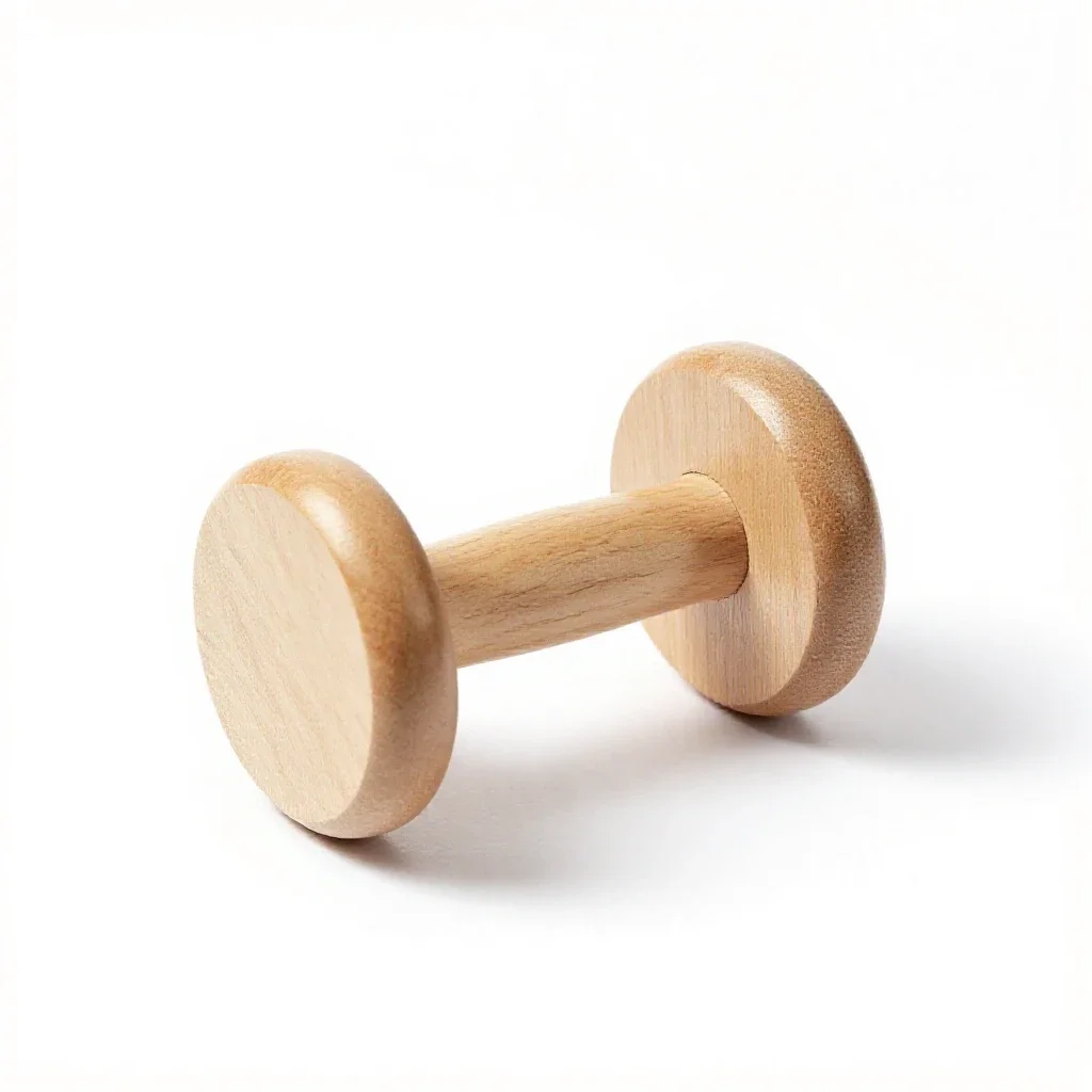 Rattle isolated on a white background