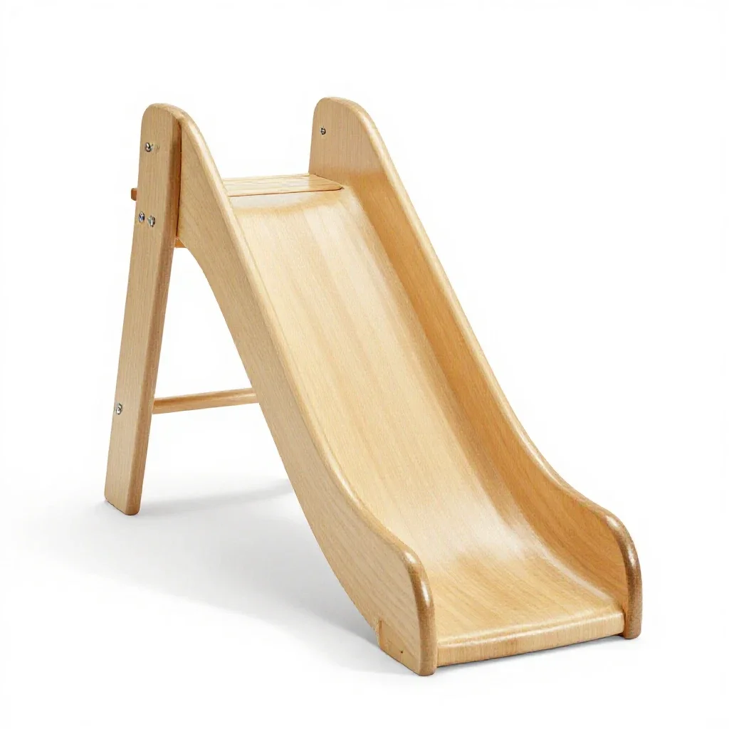 Slide isolated on a white background