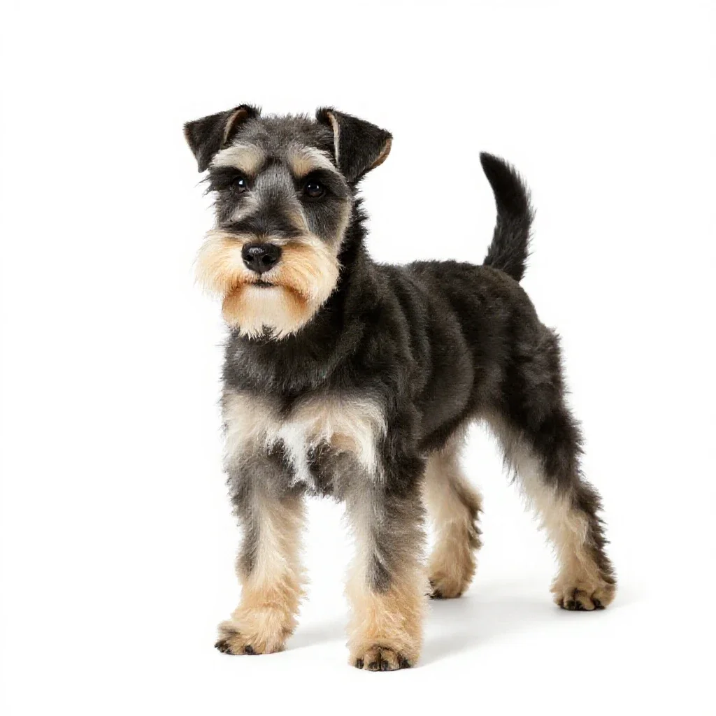 Toy terrier isolated on a white background