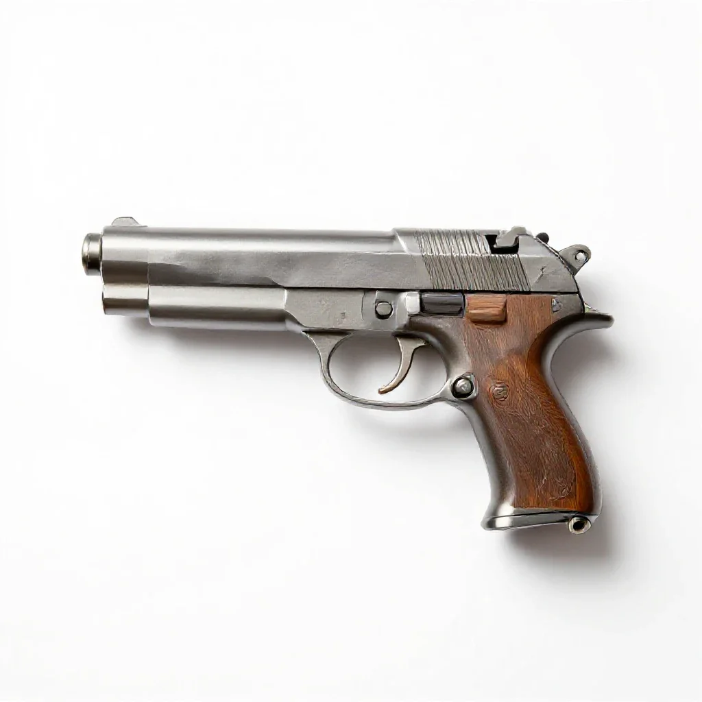 Water pistol isolated on a white background