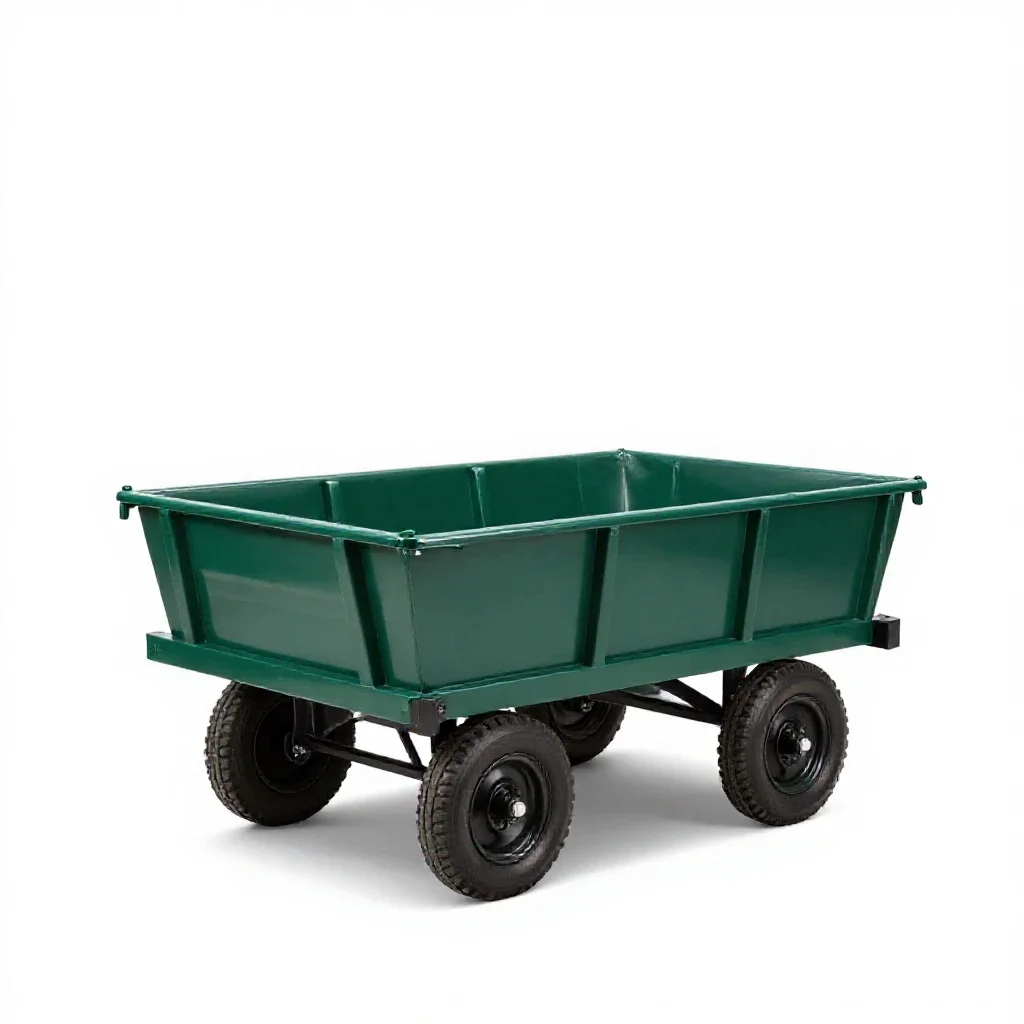 Barrow isolated on a white background