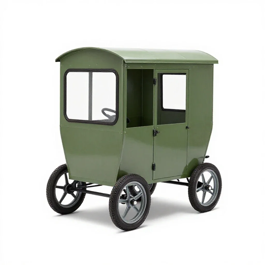 Buggy isolated on a white background