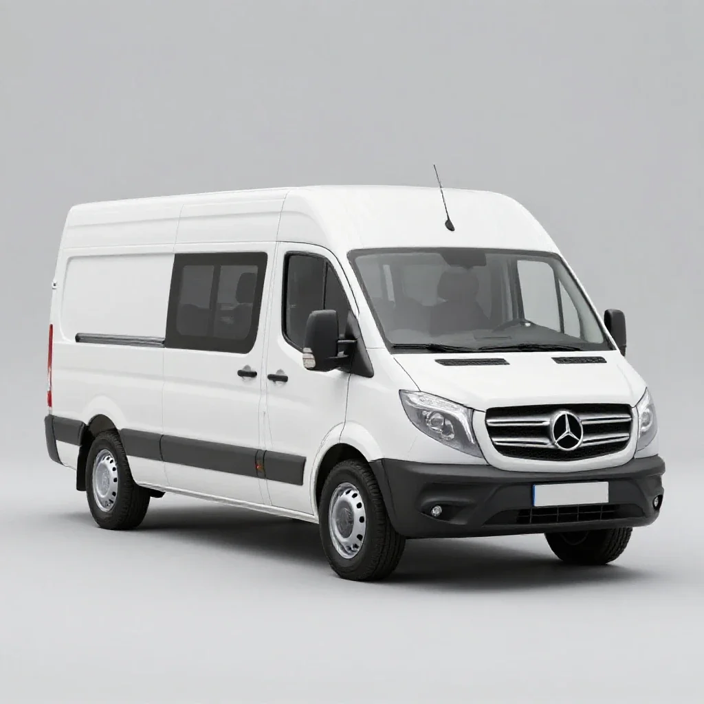 Cabin car isolated on a white background