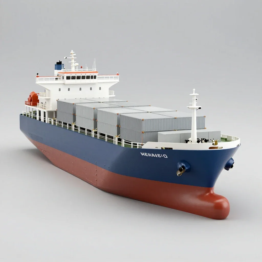 Cattleship isolated on a white background
