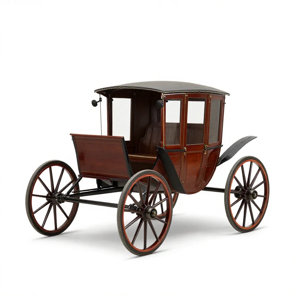 Chariot isolated on a white background
