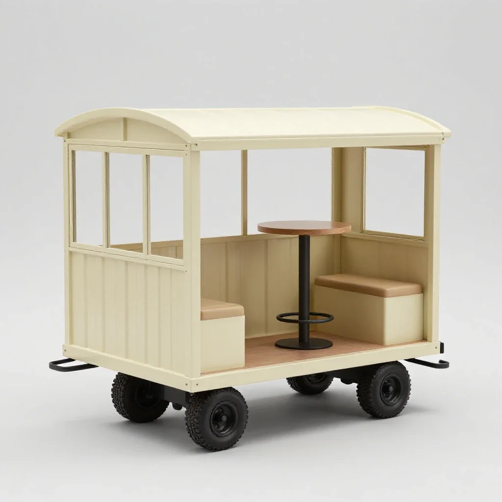 Club car isolated on a white background