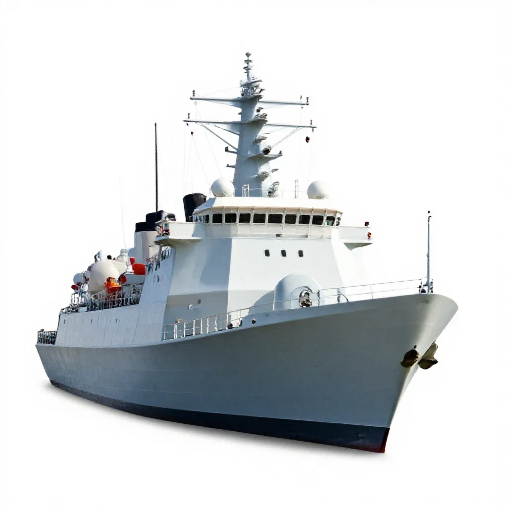 Cruiser isolated on a white background