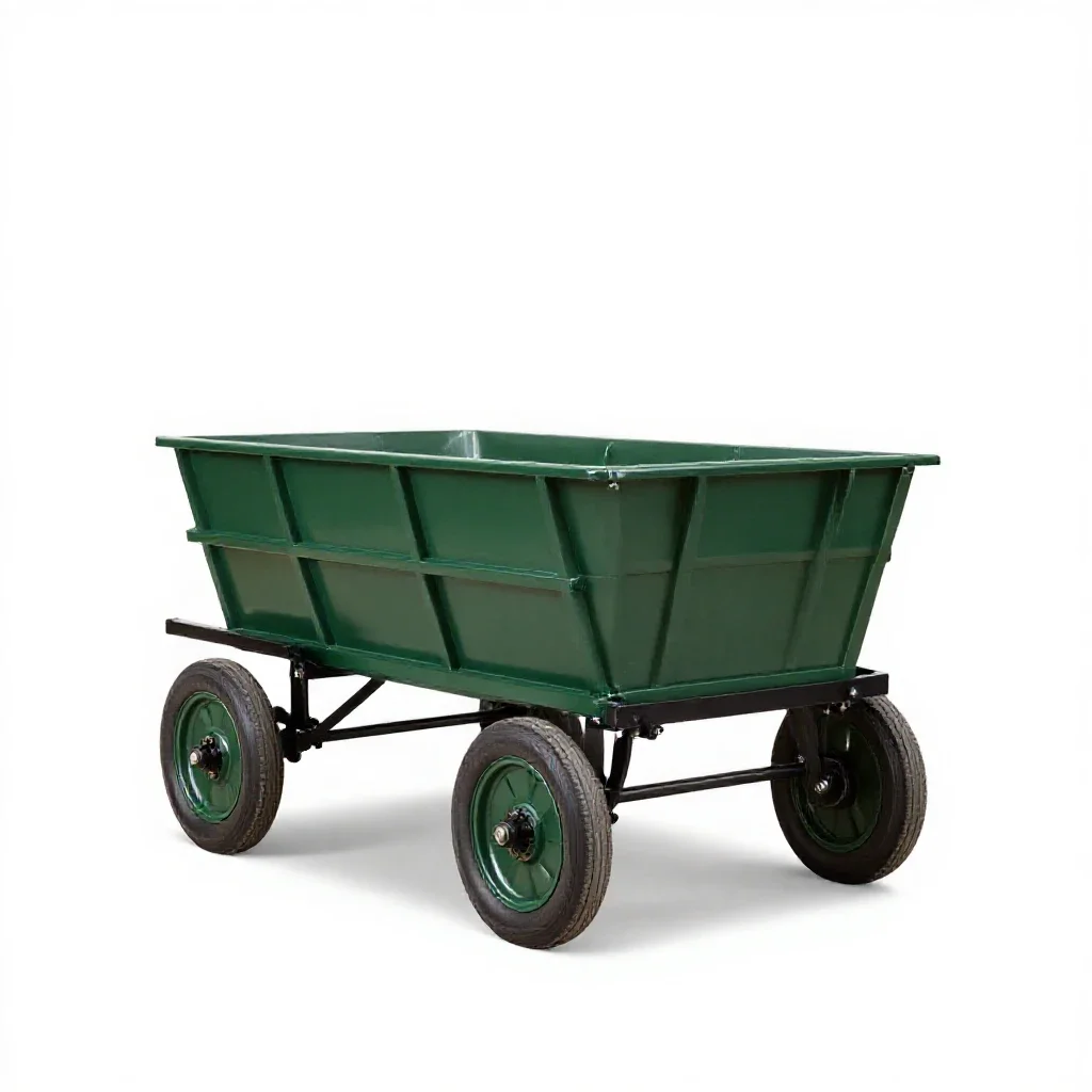 Dray isolated on a white background