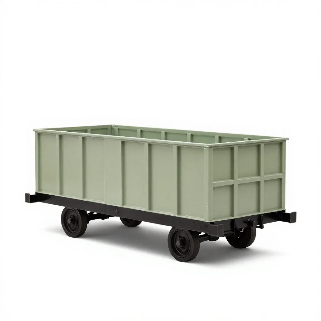Gondola car isolated on a white background