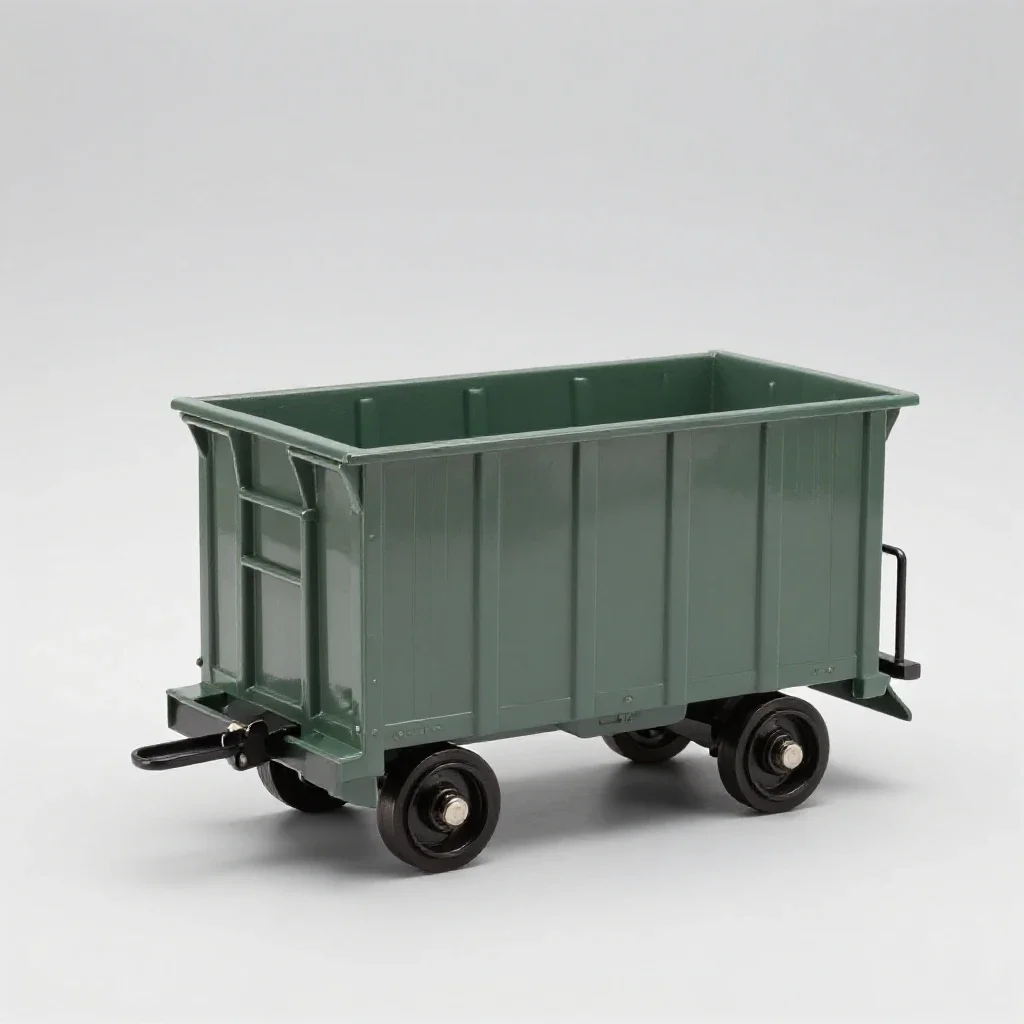 Handcar isolated on a white background