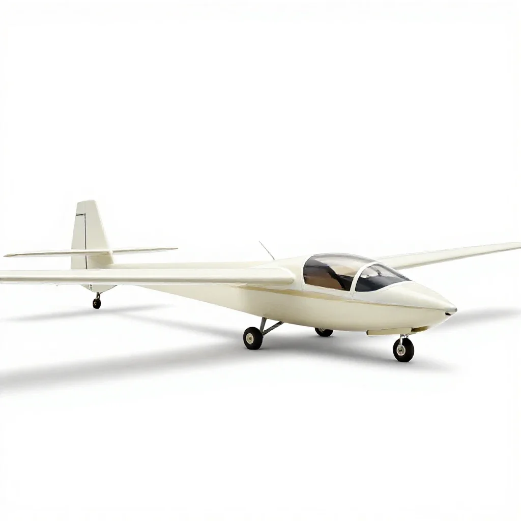 Hang glider isolated on a white background