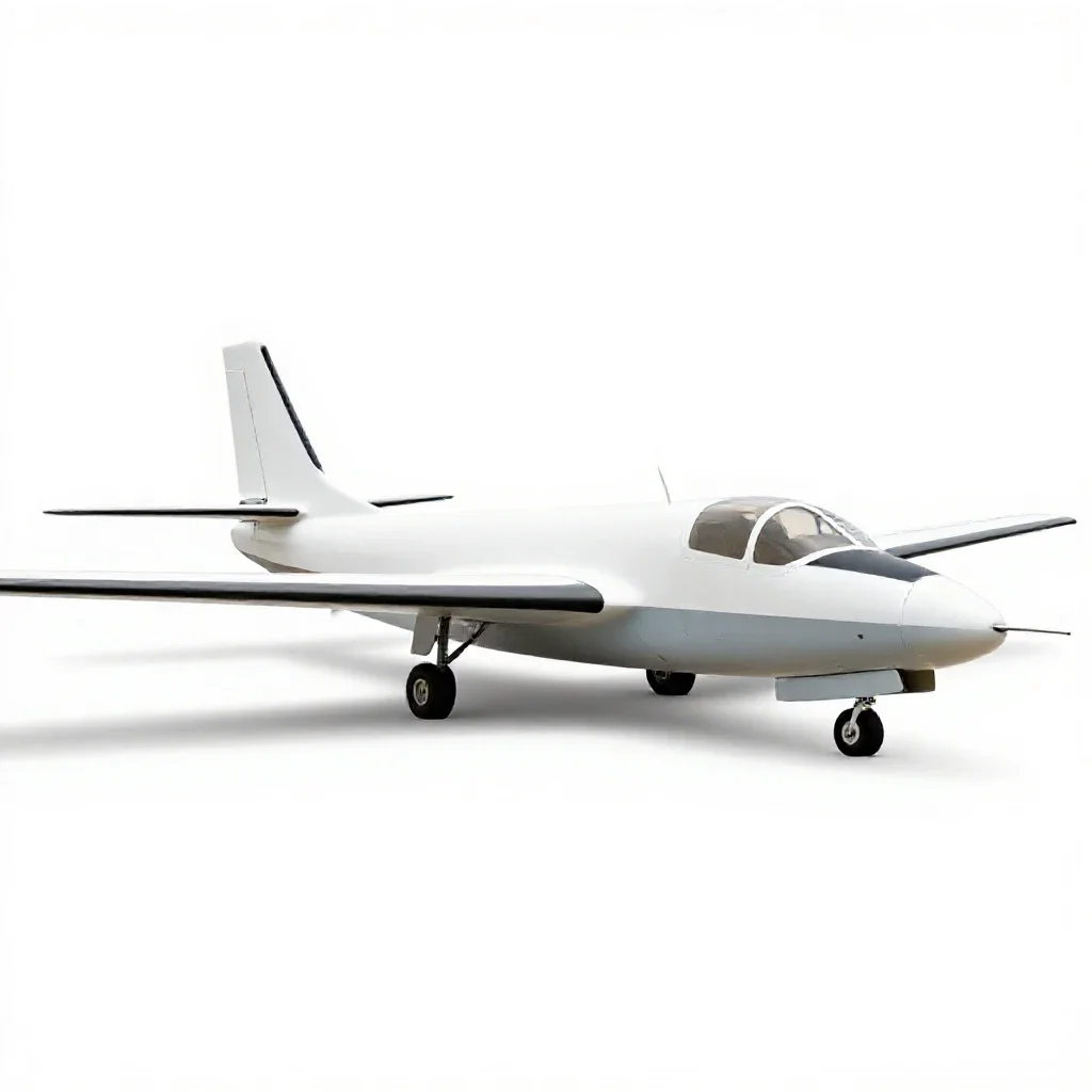 Heavier-than-air craft isolated on a white background