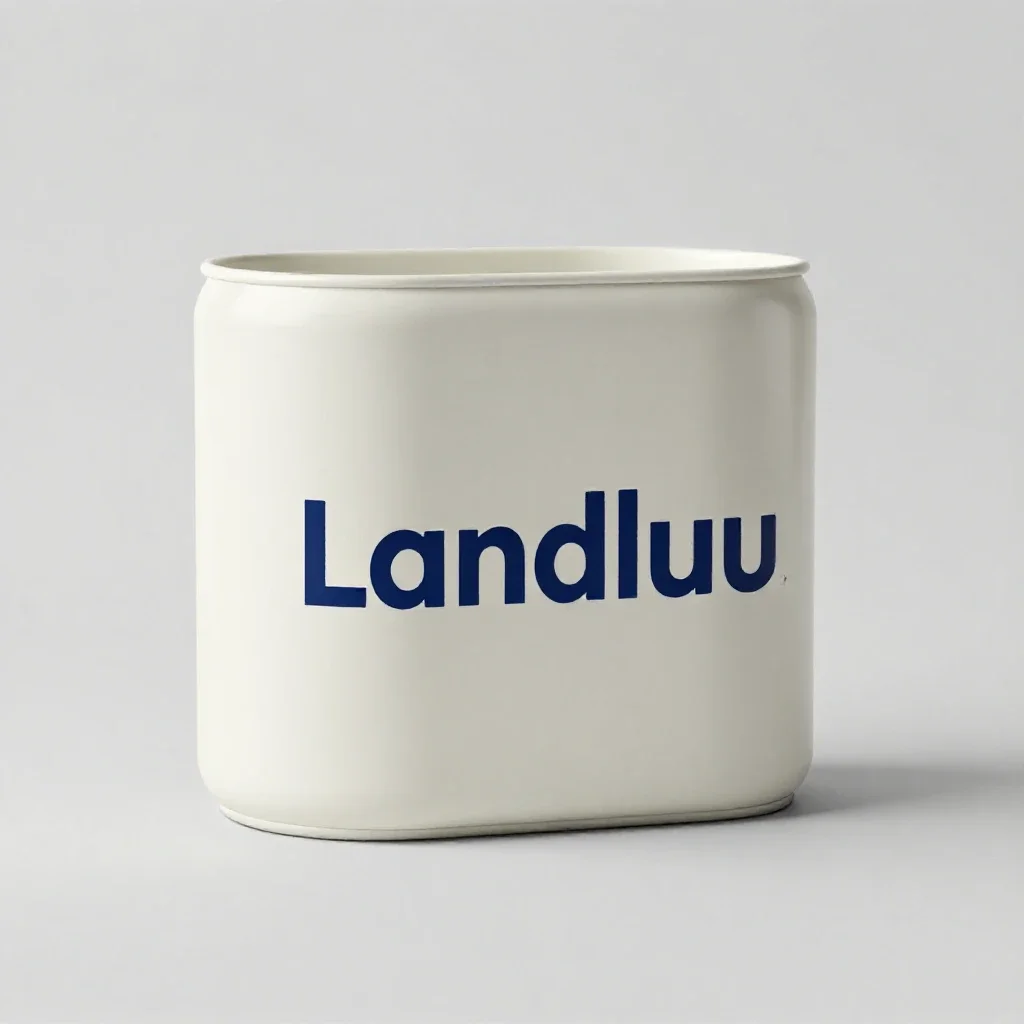 Landau isolated on a white background