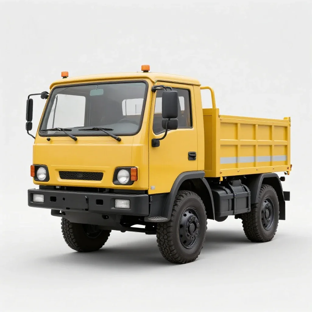 Motor vehicle isolated on a white background