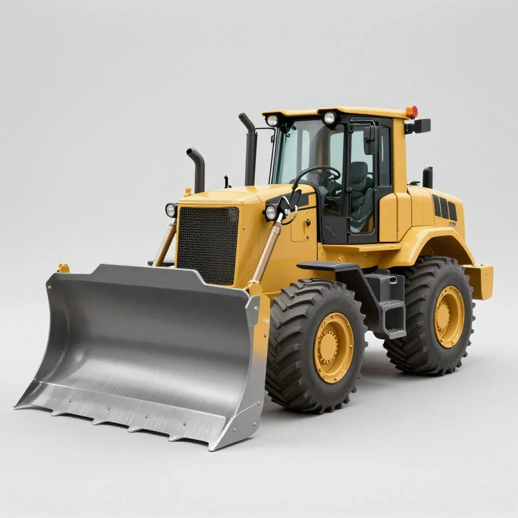 Angledozer isolated on a white background
