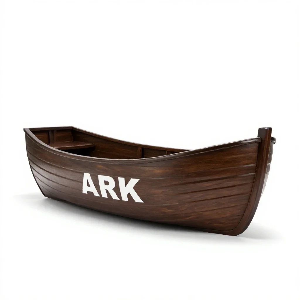 Ark isolated on a white background