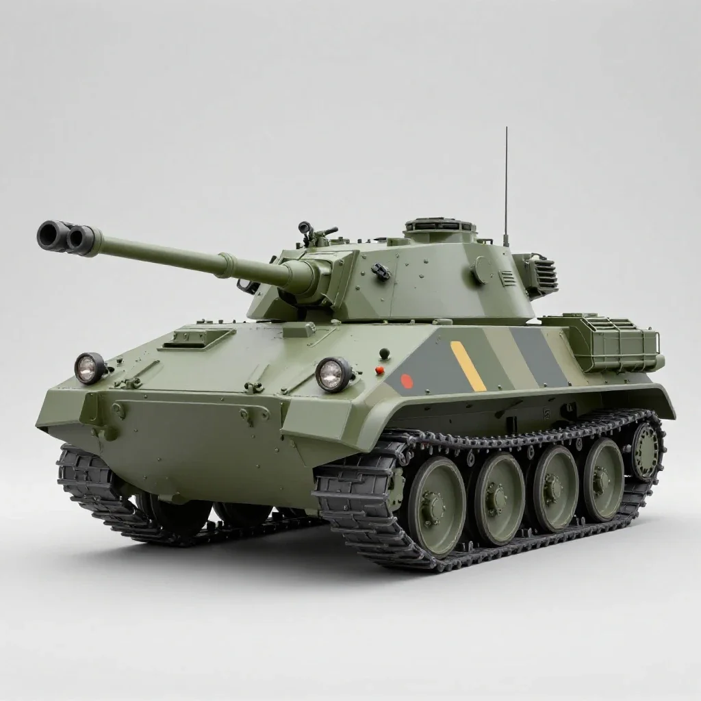 Armored personnel carrier isolated on a white background