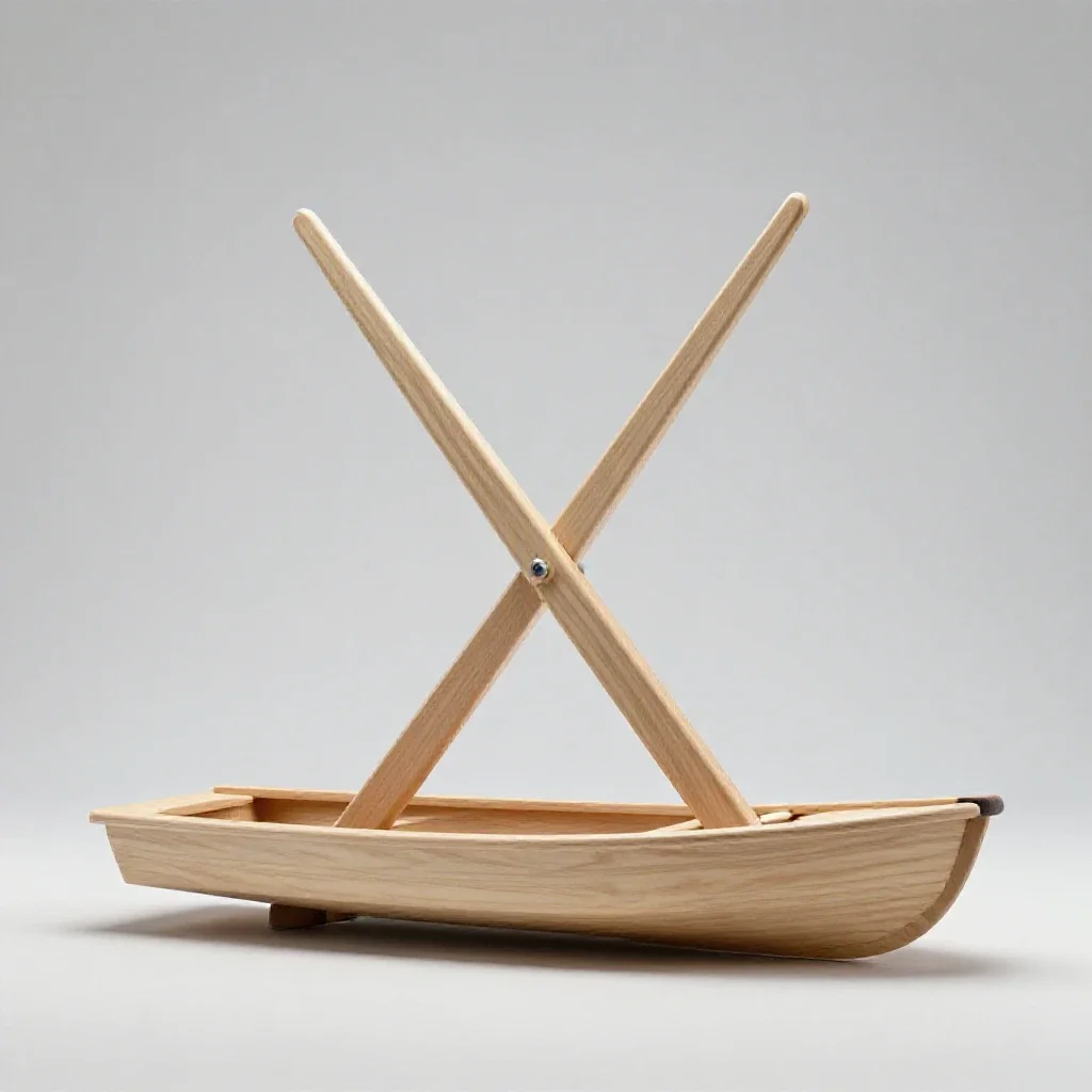 Iceboat isolated on a white background