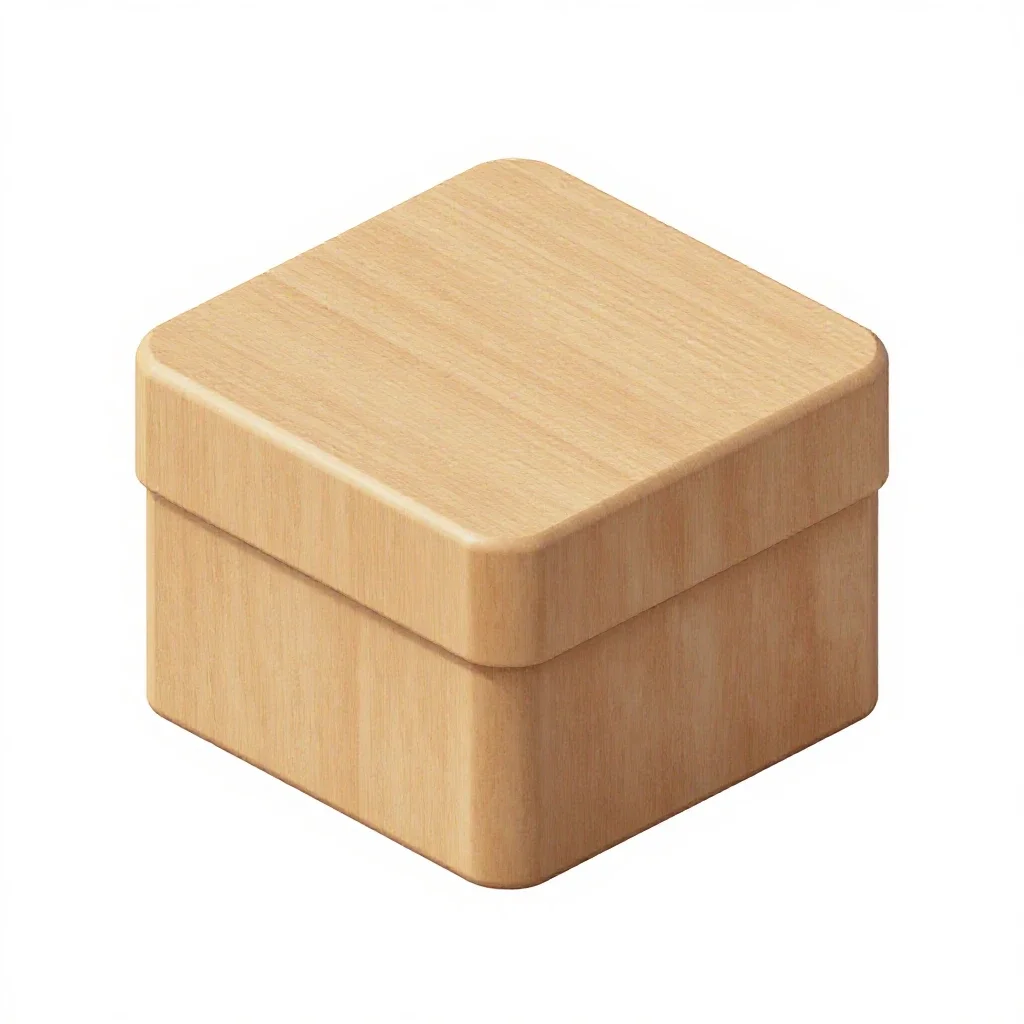 Hat box isolated on a white background