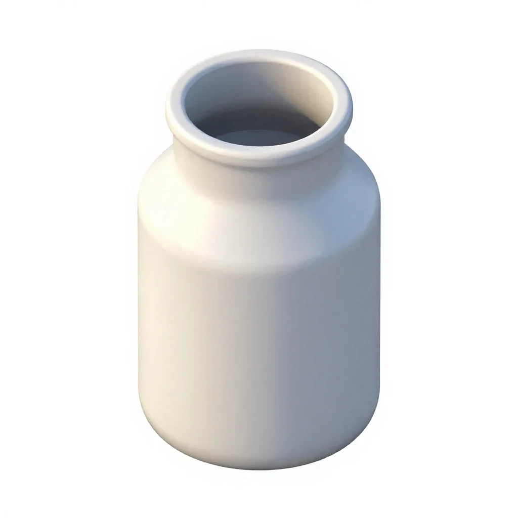 Milk churn isolated on a white background