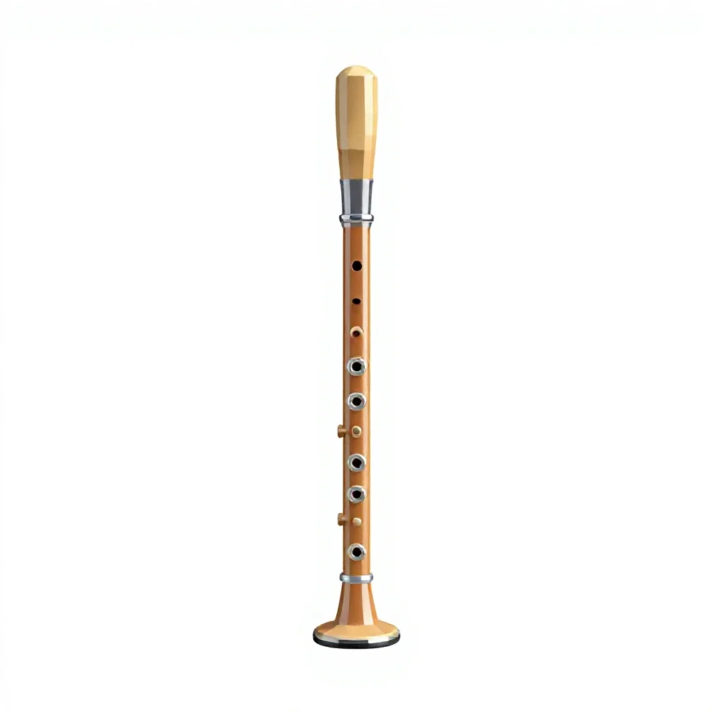 Flute of sparkling wine isolated on a white background