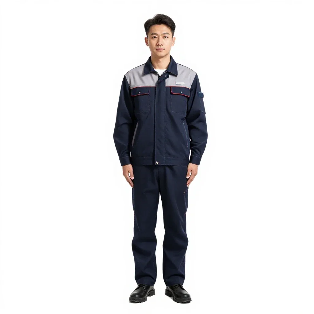 Train conductor with a punch isolated on a white background