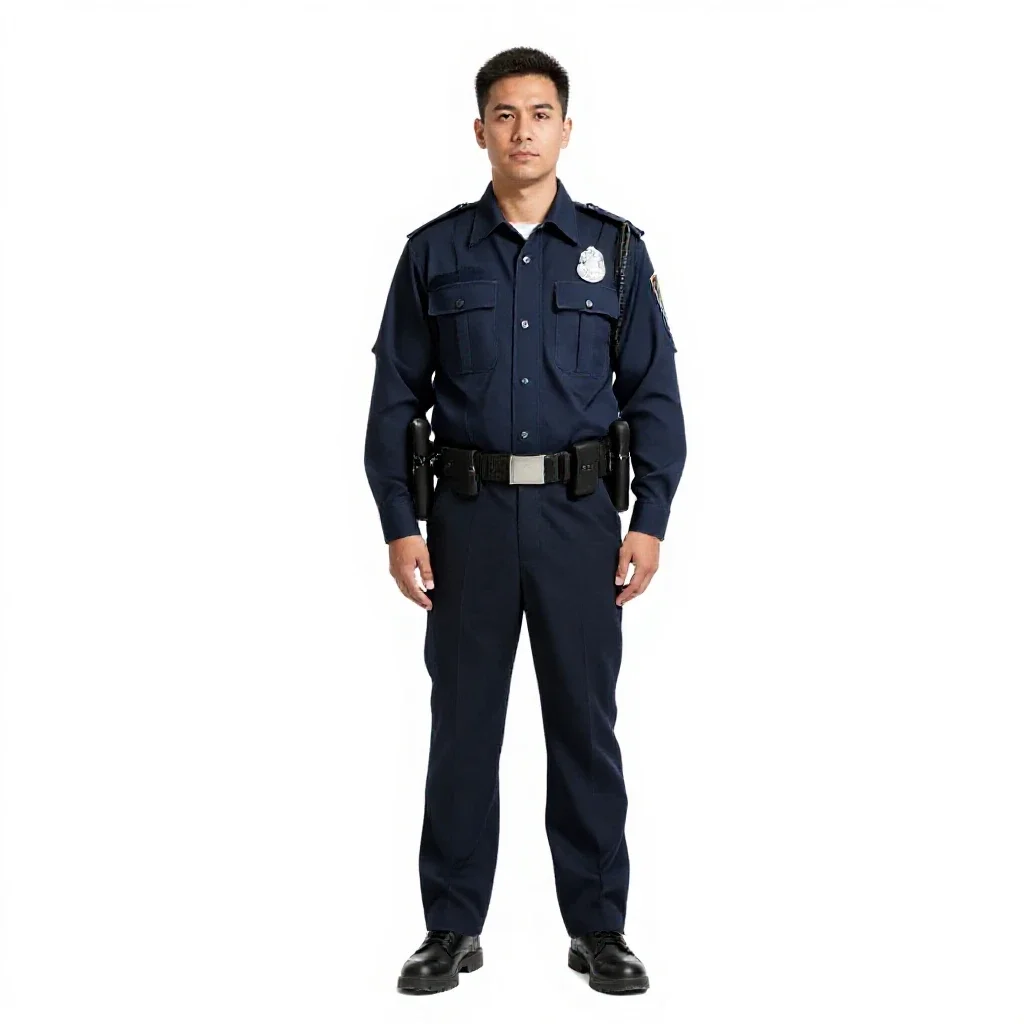 Hive-city enforcer isolated on a white background