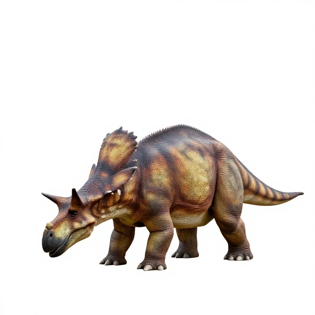 Stegosaurus isolated on a white background