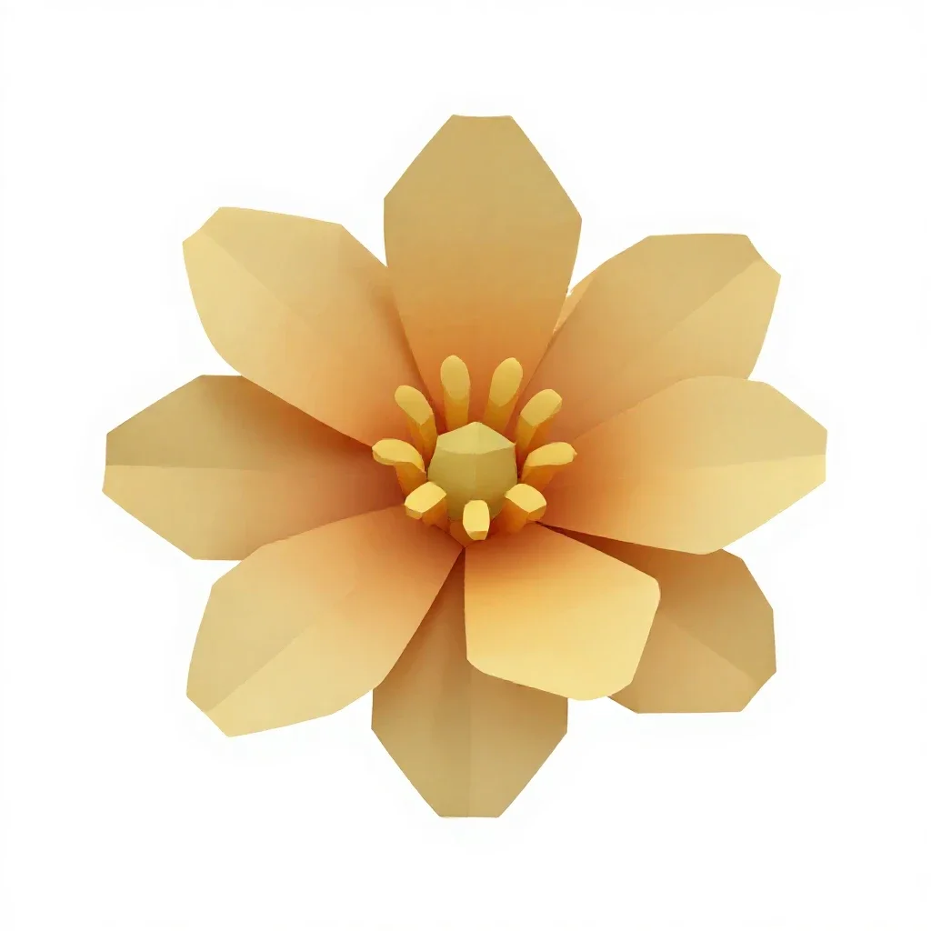 Rata bloom isolated on a white background