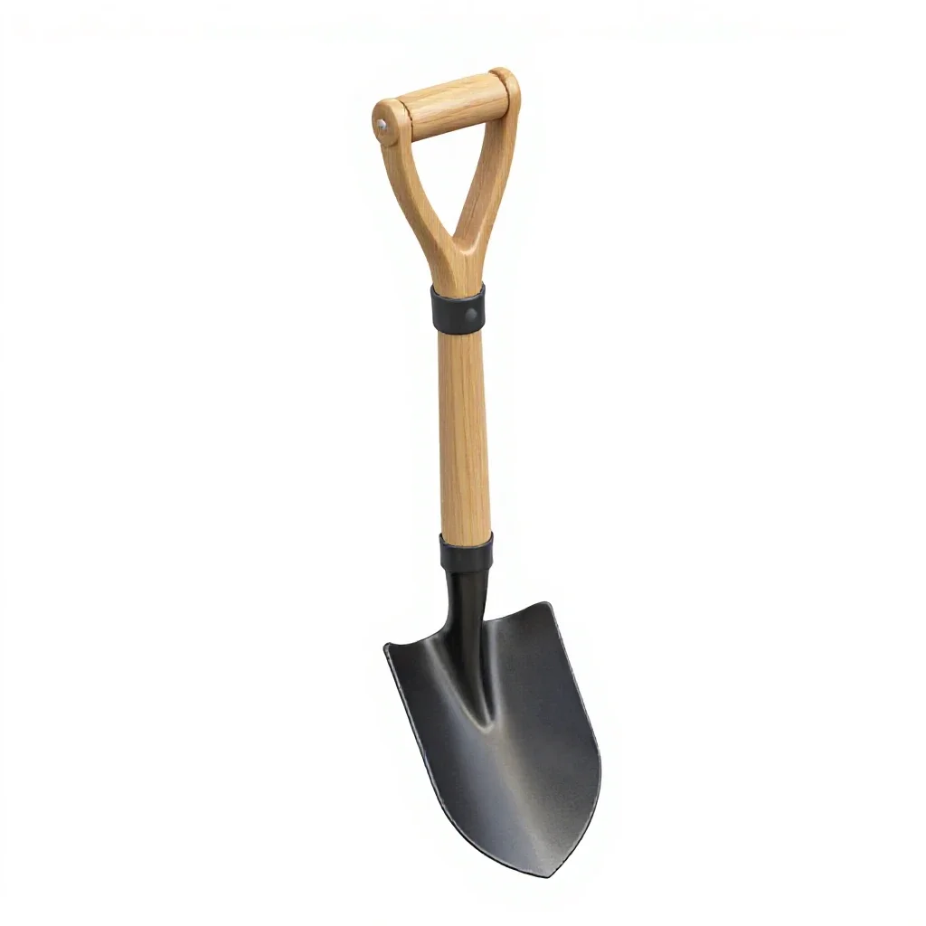 Garden hoe isolated on a white background