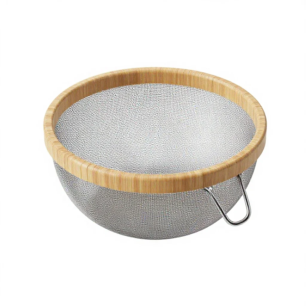 Garden sieve isolated on a white background