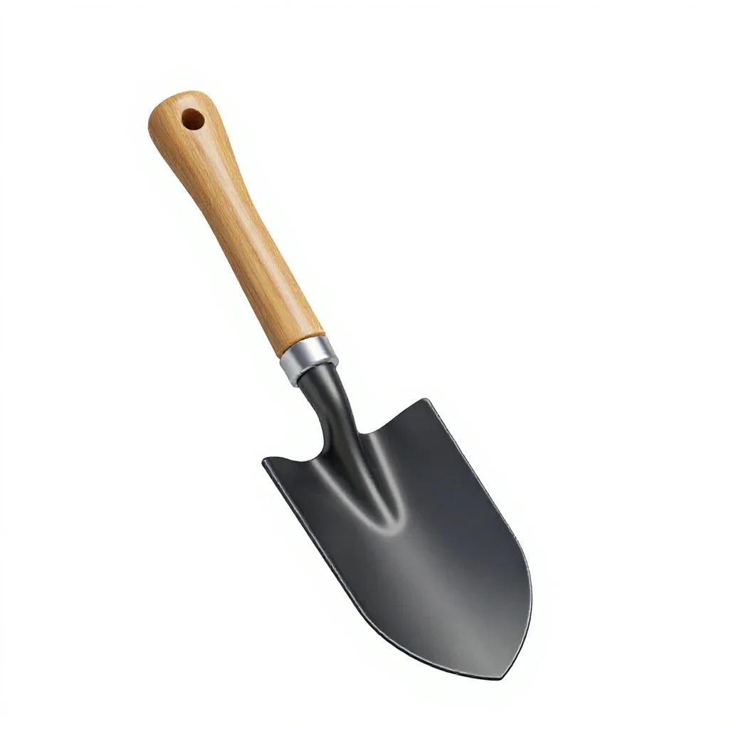 Garden trowel isolated on a white background