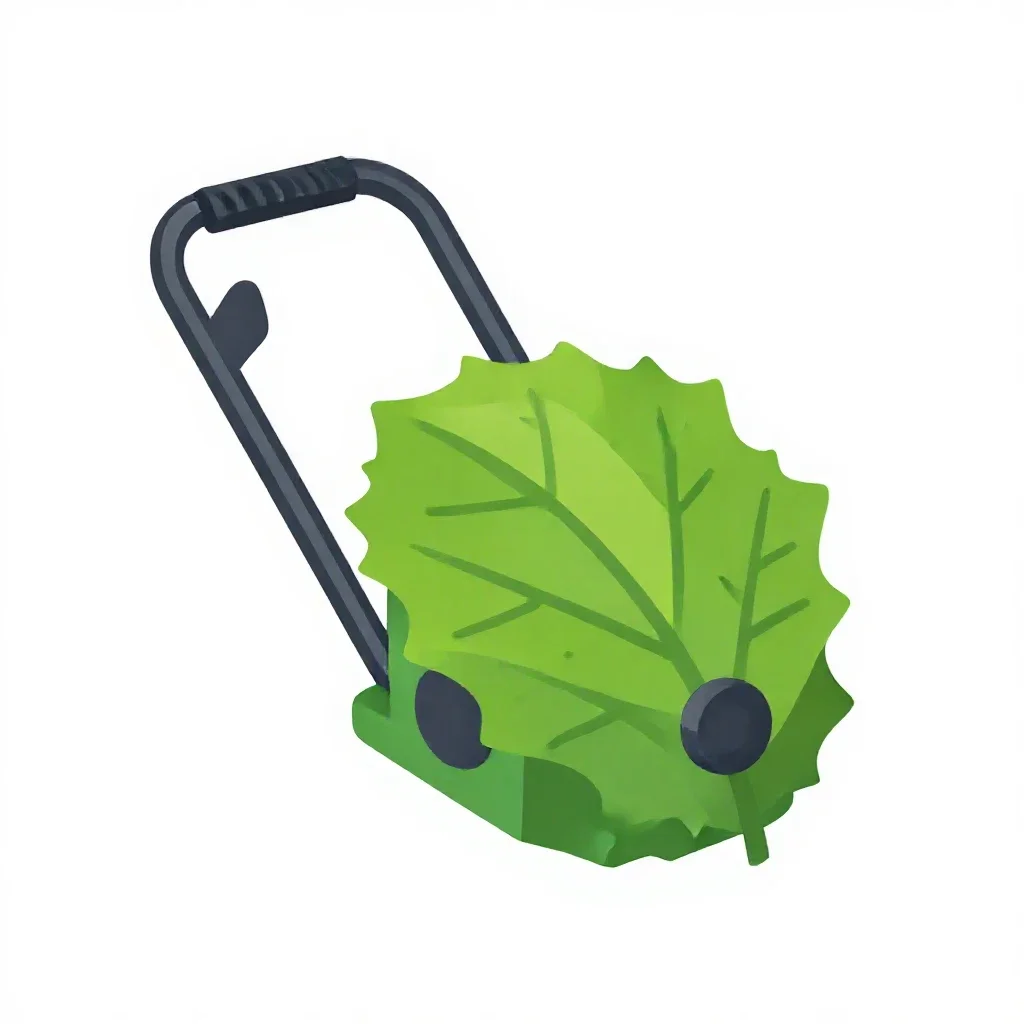 Leaf blower isolated on a white background