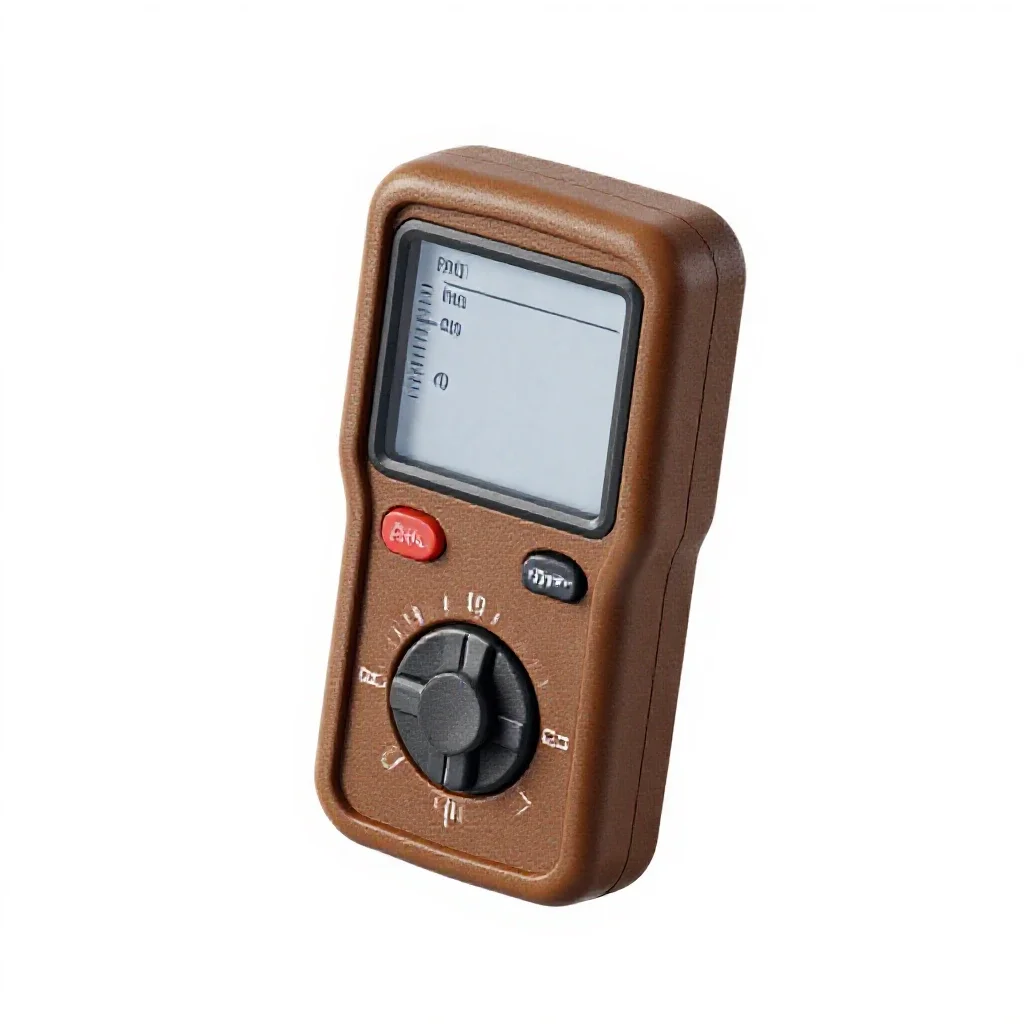 Soil ph meter isolated on a white background