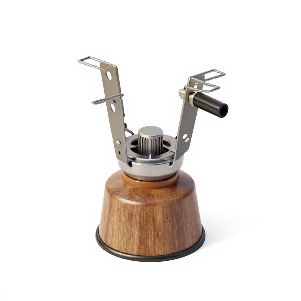 Camp stove isolated on a white background