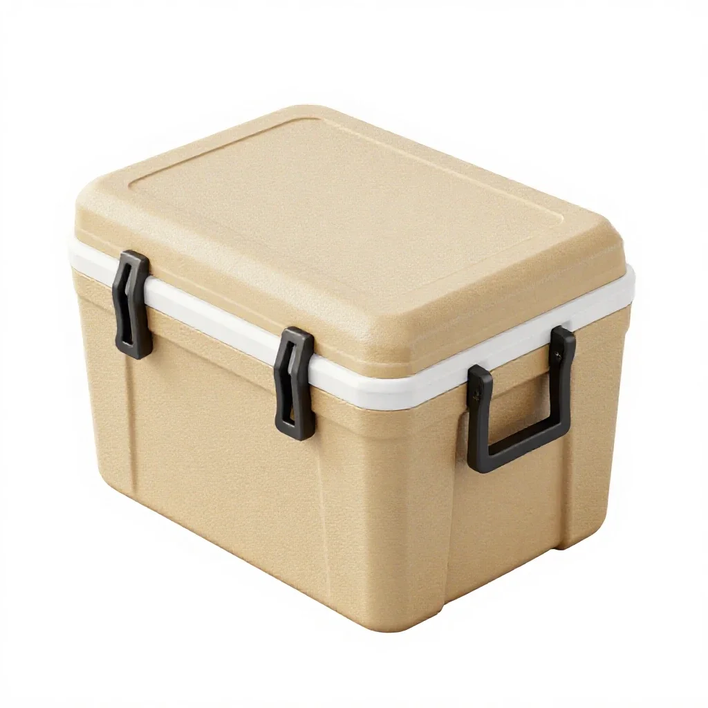 Cooler box isolated on a white background