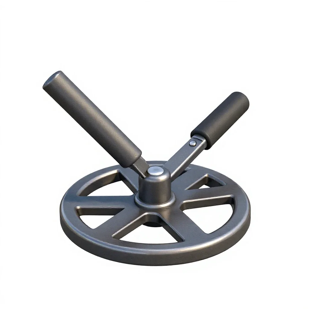 Metal detector isolated on a white background