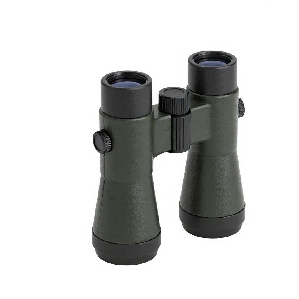 Spotting scope isolated on a white background