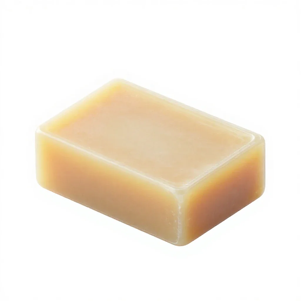 Surf wax bar isolated on a white background