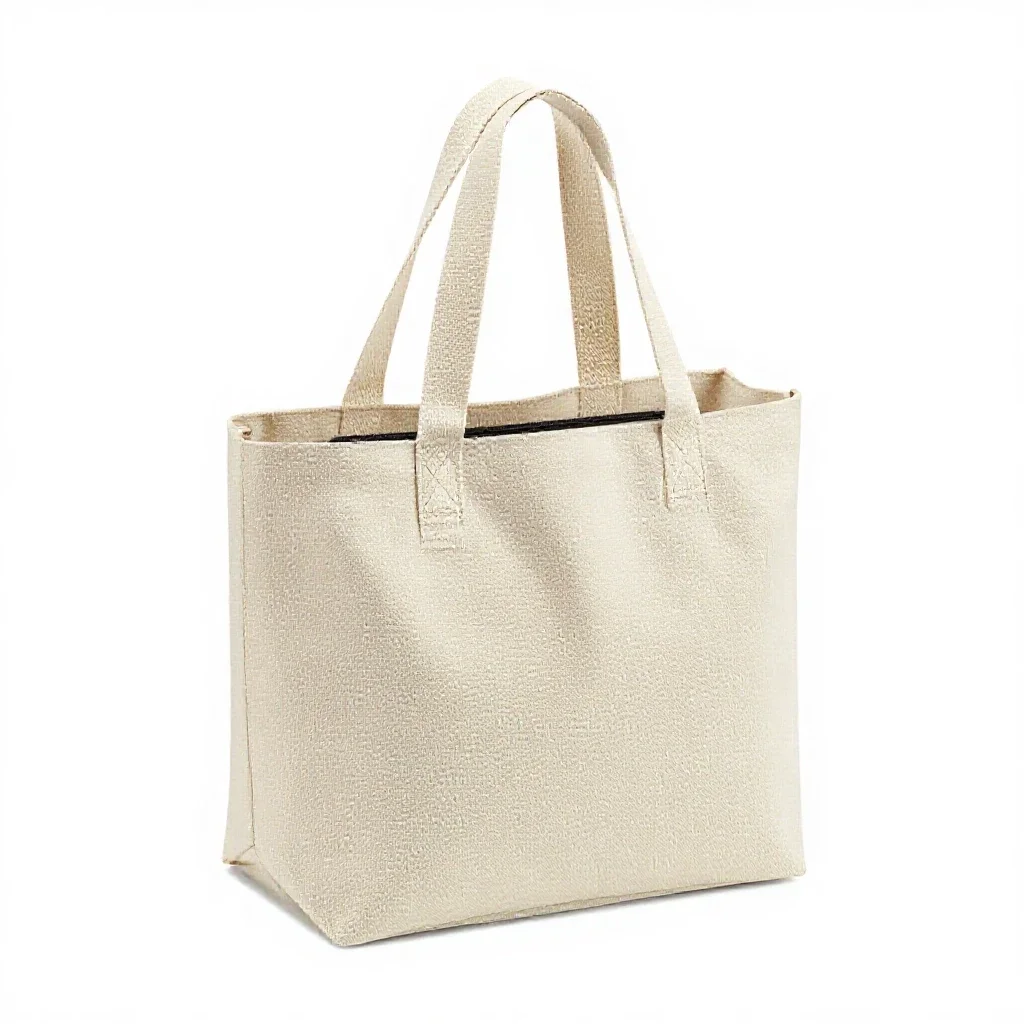 Cooler tote with a zip isolated on a white background