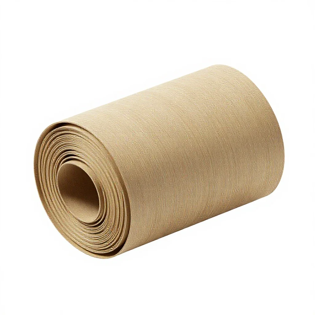 Rolled tube poster case isolated on a white background