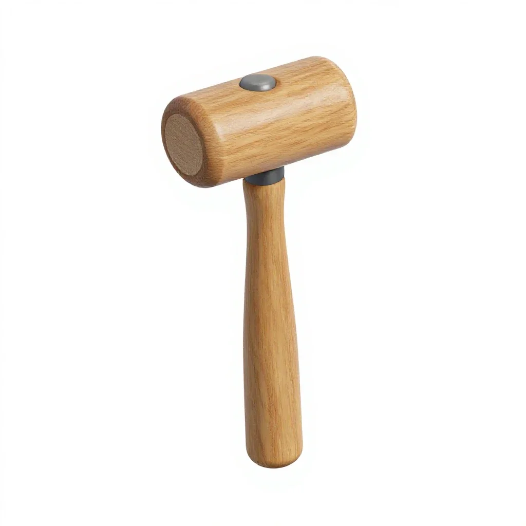 Reflex hammer isolated on a white background