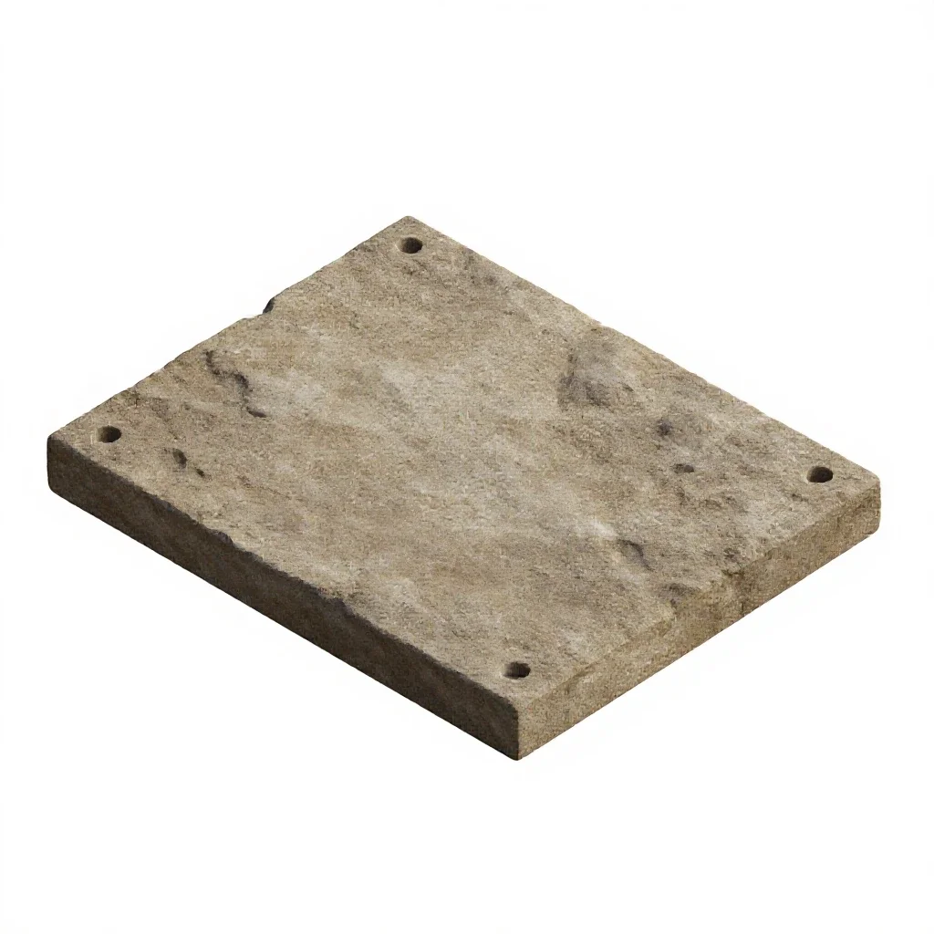 Gravity plate module isolated on a white background