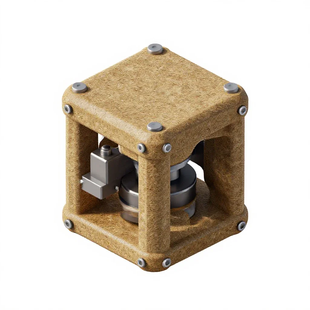 Nano-fabricator unit isolated on a white background