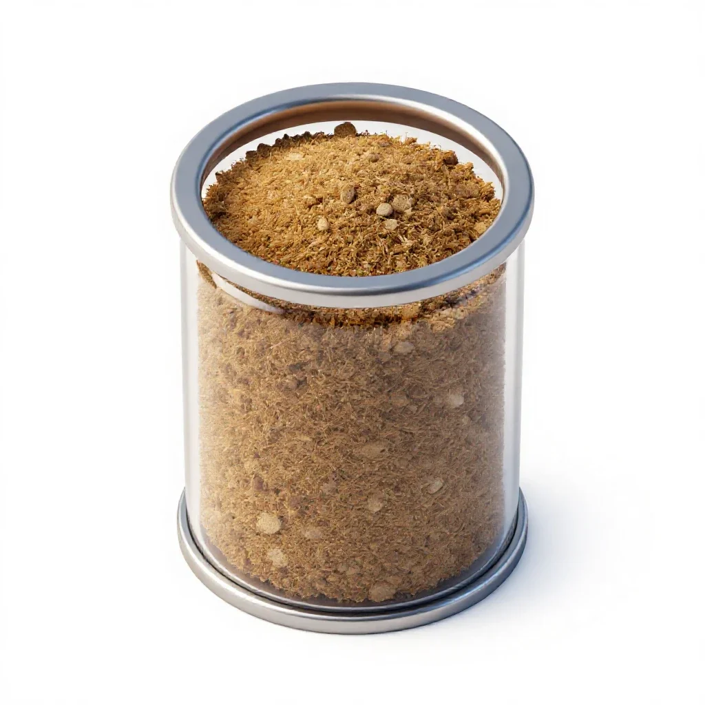 Terraforming seed canister isolated on a white background