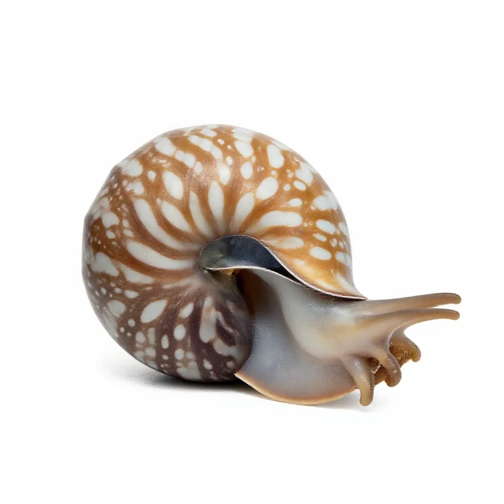 Nautilus isolated on a white background