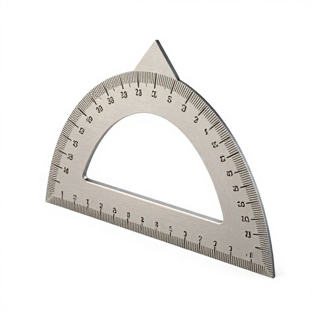 Set square isolated on a white background