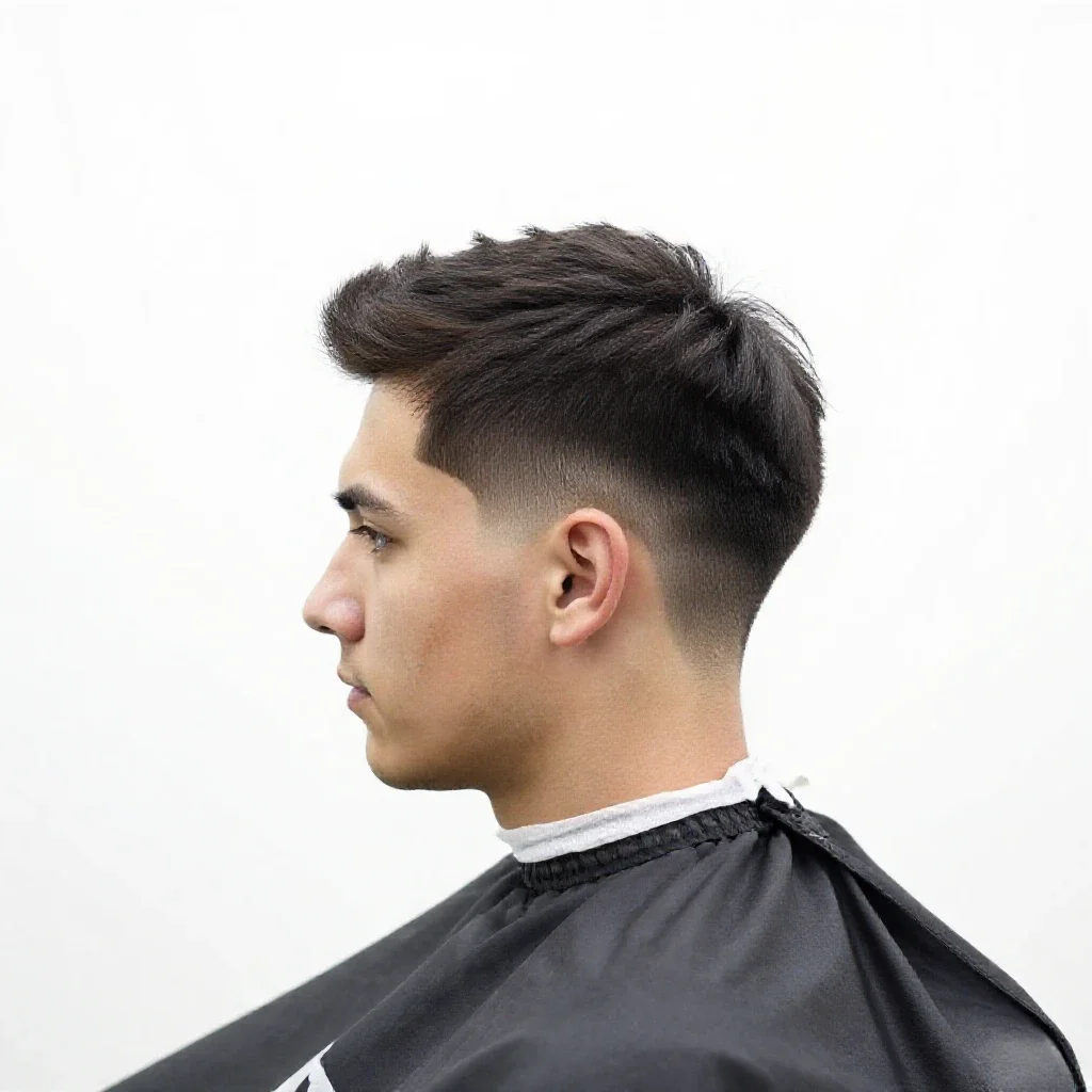 Barbershop isolated on a white background
